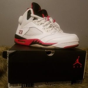 jordan 5 retro FIRE RED